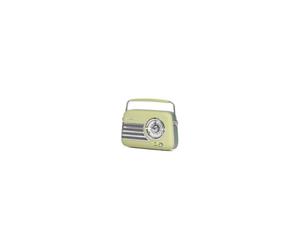 Radio portable MADISON Vintage Bluetooth FM 30W rechargeable Jaune
