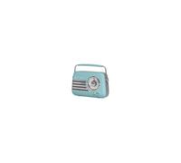 Radio portable MADISON Vintage Bluetooth FM USB AUX rechargeable 30W Bleu