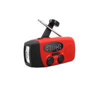 Radio Portable multifonctionnelle sans fil AM/FM, récepteur de Radio météo solaire Anti-rayures à manivelle, alimentation d'urgence