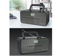 Radio portable - MUSE - Lecteur CD - Bluetooth - Tuner FM - Noir