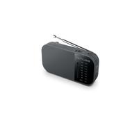 Radio portable - MUSE - M-025 R - Noir - Antenne télescopique - Haut-parleur intégré