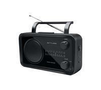 Radio portable - MUSE - M-050 R Noir - Tuner radio UKW, MW - Alimentation secteur ou 4 piles LR14