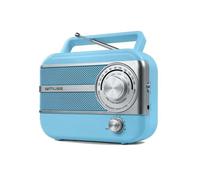 Radio Portable - MUSE - M-056 Vb Blue - FM/AM - Haut-parleur intégré - Antenne télescopique