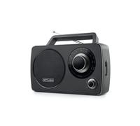 Muse Radio portable M-075 R – Radio FM – Noir