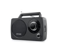 Muse Radio portable M-075 R – Radio FM – Noir