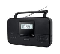 Radio Portable - MUSE - M-087 MB - FM Stéréo - 20 Stations Mémorisables - Réveil Intégré