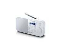 Radio portable - MUSE - M-109 DBW - DAB + et FM - Double alarme - Haut-parleur intégré
