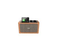 CGV Radio portable Bebop Dab+ – DAB+/FM, Bluetooth, USB/SD, Batterie intégrée – Marron