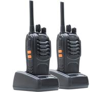 Radio Portable Pmr R40 Pro,Ensemble De 2 Pièces,0,5W,Asq,Tot,Moniteur,Programmables,Batteries 1200Mah,Chargeurs Et Écouteurs Inclus,Vox Function