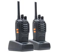 Radio Portable PNI PMR R40 Pro, Ensemble de 2 pièces, 0,5W, ASQ, TOT, Moniteur, programmables, Batteries 1200mAh, chargeurs et écout