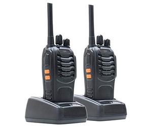 Radio Portable PNI PMR R40 Pro, Ensemble de 2 pièces, 0,5W, ASQ, TOT, Moniteur, programmables, Batteries 1200mAh, chargeurs et écouteurs Inclus, VOX Function