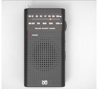 Radio Portable Poste Radio Transistor Radio de Poche Petite FM AM Radio, et Haut-Parleur, Excellente Réception