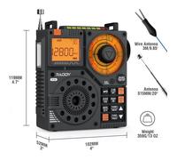 Radio Portable - Raddy - RF320 - Bluetooth 5.0 - Rechargeable - FM/AM/VHF/SW/AIR