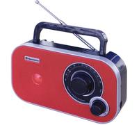 Radio portable - ROADSTAR - TRA 2235 RD - Tuner FM - Puissance 0.8 W - Rouge et noir