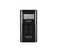 Sangean-DT-120 - Radio portable - noir