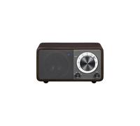 Radio Portable - SANGEAN - GENUINE MINI (WR-7) - Bluetooth - FM - Boîtier en Bois Rouge Cerise