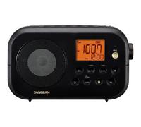 Radio portable SANGEAN PR-D12BT - FM/AM - Bluetooth - 40 canaux préréglés - Noir - Piles rechargeables