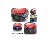 Radio Portable - - SCD-550 - Bluetooth - Lecteur CD/MP3 - Eclairage LED Rouge