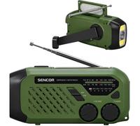 Radio portable - SENCOR - SRD 1000S R - Alarme SOS - Lampe de poche - Charge USB-C