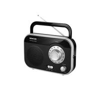 Sencor SRD 210 BS Radio Personnelle Analogique M?tallique (FM, AM), Radio, Gris, Noir