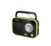 Radio portable - SENCOR - SRD 210 GN - Analogique AM/FM - Batterie 2 x type C