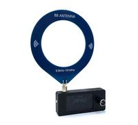Radio portable SI4732 avec écran IPS de 1,9" - Réception pleine bande, batterie 800 mAh, antenne boucle noire, 7,3 x 3,2 x 1,2 cm