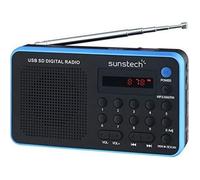 Radio portable - Sunstech - RPDS32BL - Couleur Bleu - Fonction Radio - Compacte
