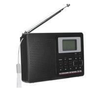 Radio portable - SURENHAP - CS-106 - FM-AM-SW-MW-LW-TV - Écouteur inclus - Horloge numérique