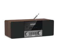 TechniSat DigitalRadio 3 Portable Analogique et numérique Noir, Argent, Noyer