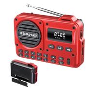 Radio Portátil - 12x8,2x3,9cm, Radio FM Digital ABS | Pantalla LED Digital, Radios Compacta, Reproducción USB, Interiores, Viajes, Escuela, Hogar, Exteriores, Negocios, Mujeres Y Hombres