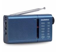 Radio Portátil Daewoo DW1036- a Pilas- Azul