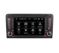 Radio pour Audi A3 8P/S3/RS3/Sportback sans Fil Compatible avec Carplay & Android Auto Mirror Link Touchscreen BT RDS Am/FM USB DSP Subw EQ SWC 2003-2012