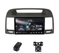 Radio pour Toyota Camry 5 XV 30 2001-2006 - Radio Android 9 Pouces avec sans Fil Carplay et Android Auto -RDS FM DSP WiFi Écran Divisé + Caméra de Recul Télécommande de Volant(M700S/2K)