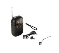 Radio Pro - Décodage Double Carte USB/ - Qualité Sonore HD - Portable pour une Utilisation en Extérieur - Recherche de Stations en un