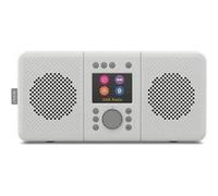 Pure Elan Connect+ Radio Internet stéréo avec DAB+et Bluetooth 4.2 (DAB/DAB+, Radio FM, Radio Internet, écran TFT, 20 préréglages, Streaming Musical, Gris Pierre