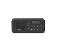 PURE Digital Radio numérique portable Elan Move – DAB+/FM, Bluetooth 5.3, 16h, LCD, Noir