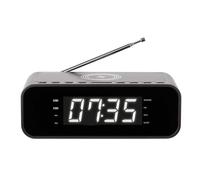 Thomson CR225I - Radio-réveil - - chargement sans fil - gris