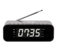 Thomson CR225I - Radio-réveil - - chargement sans fil - gris