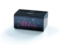 Radio réveil avec alarme Noir