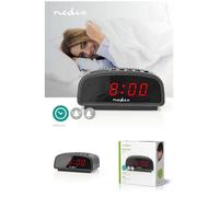 Radio Réveil avec alarme numérique Affichage LED Fonction Snooze