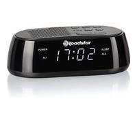 Radio-réveil avec écran LED et Port USB, 20 Stations mémorisées, Tuner Radio Noir