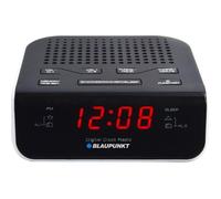 Radio-réveil LCD noir CR5WH Blaupunkt avec alarme et fonction snooze