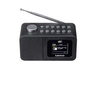 Radio-Réveil Bluetooth/DAB+/FM Modèle CR-625 avec Écran LCD et Antenne Noir