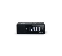 BMI Radio réveil Muse M-172-BT Bluetooth, afficheur blanc extra large, PLL FM, double alarme, NFC