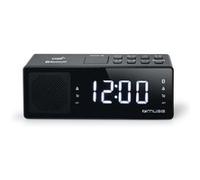 RADIO REVEIL BLUETOOTH MUSE M-172-BT - Afficheur blanc extra large - Radio PLL FM - Double alarme - NFC