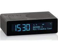 Radio réveil Dab+ avec écran LCD et double alarme noir