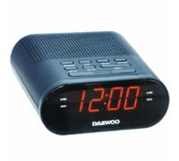 Radio-réveil Daewoo DW1218 Noir