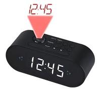 Denver CRP-717 Horloge Numérique Noir