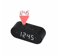 Radio-réveil Denver Electronics CRP-717BLACK 1" LED