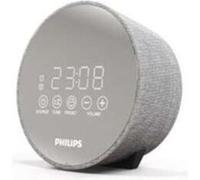 Radio-réveil design Philips DR402 finition miroir et tissu G